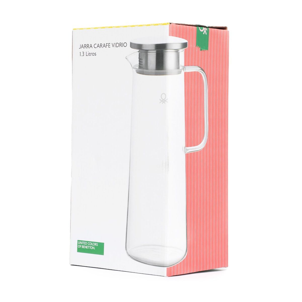 BENETTON - Jarra de Vidrio Garafe 1.2 Lt