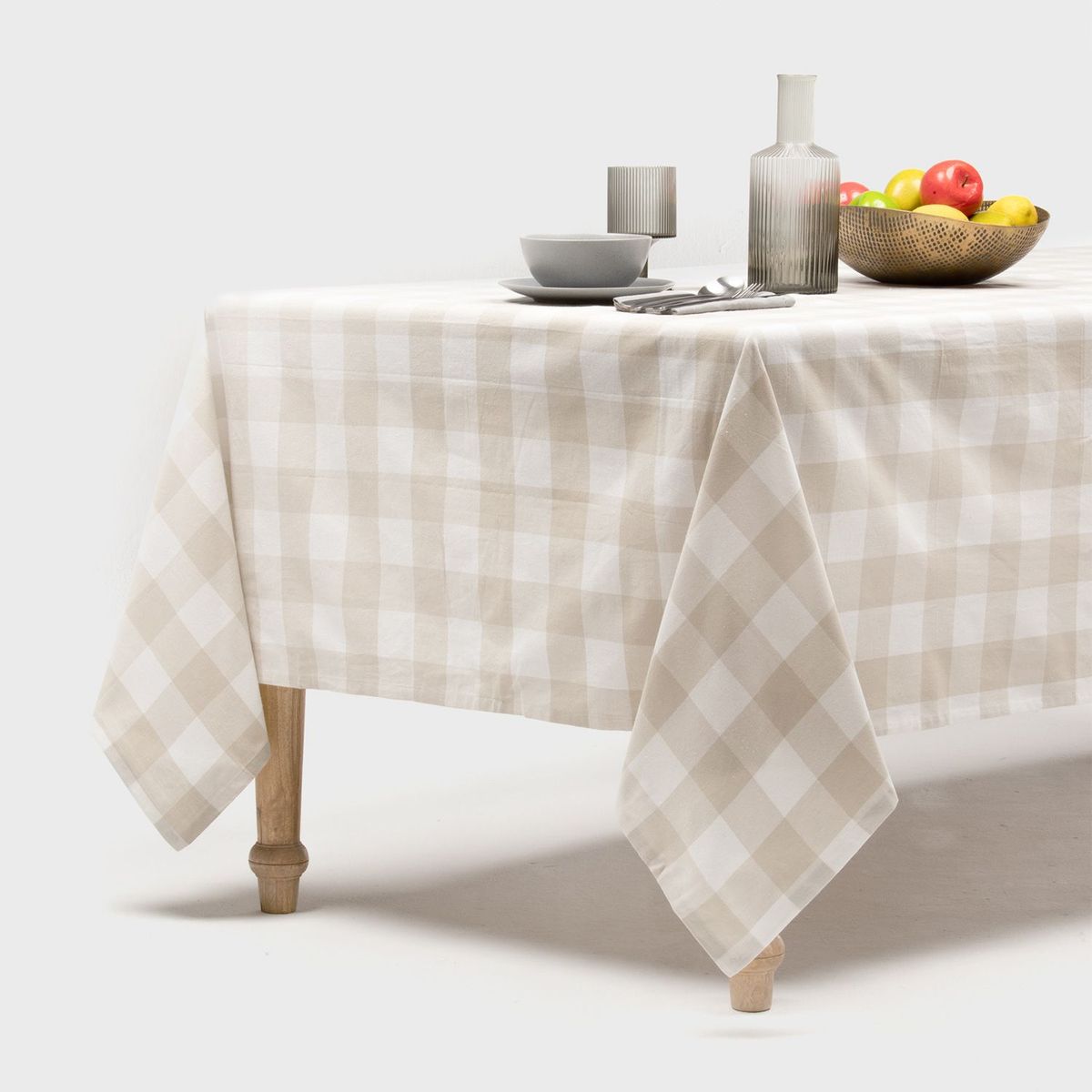 BASEMENT HOME - Mantel Check 150 x 210 cm