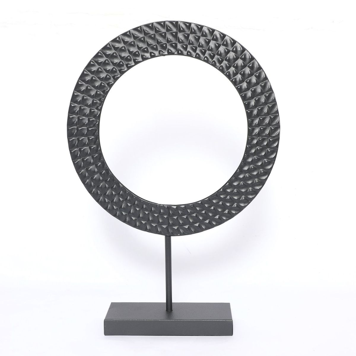 MICA - Objeto Decorativo Circular Negro 33x8x48.5cm
