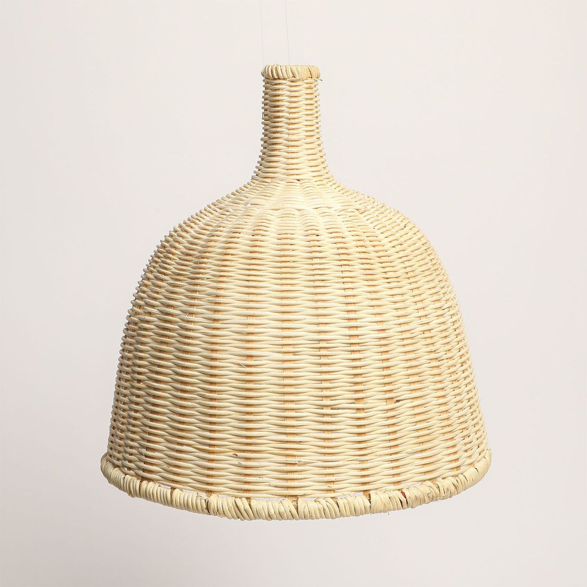 BASEMENT HOME - Lámpara Colgante de Rattan Natural 30x29x29cm