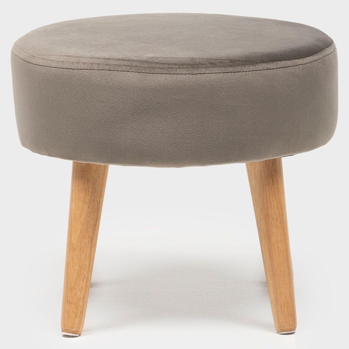 MICA - Puff Velvet Gris 35x35 cm