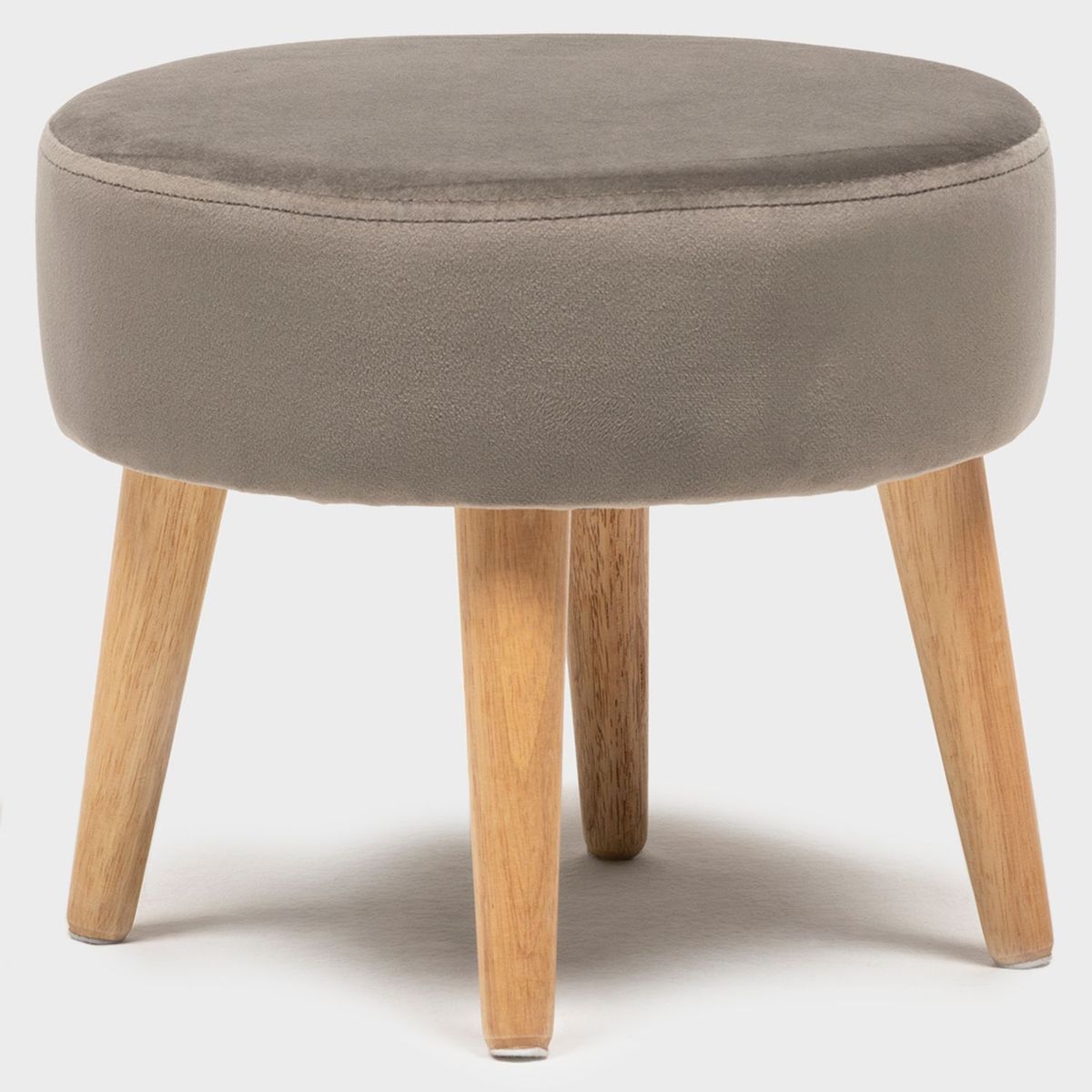 MICA - Puff Velvet Gris 35x35 cm