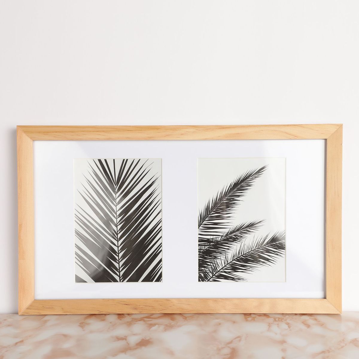 MICA - Multimarco de Fotos x2 Oversize Madera 18x13cm