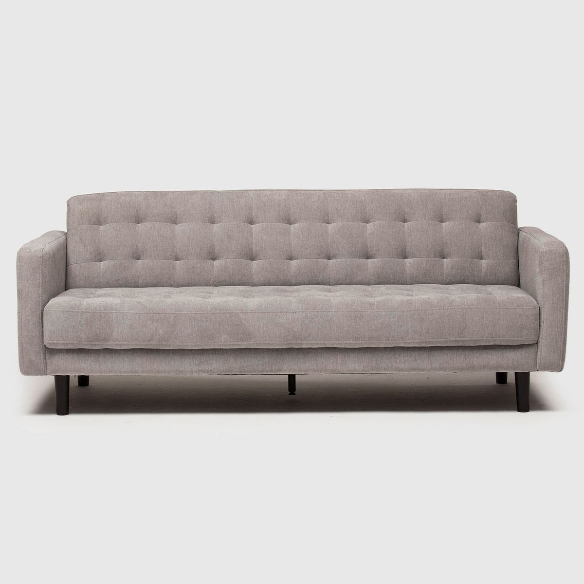 BASEMENT HOME - Sofá Bloom Wood 3 Cuerpos Tela