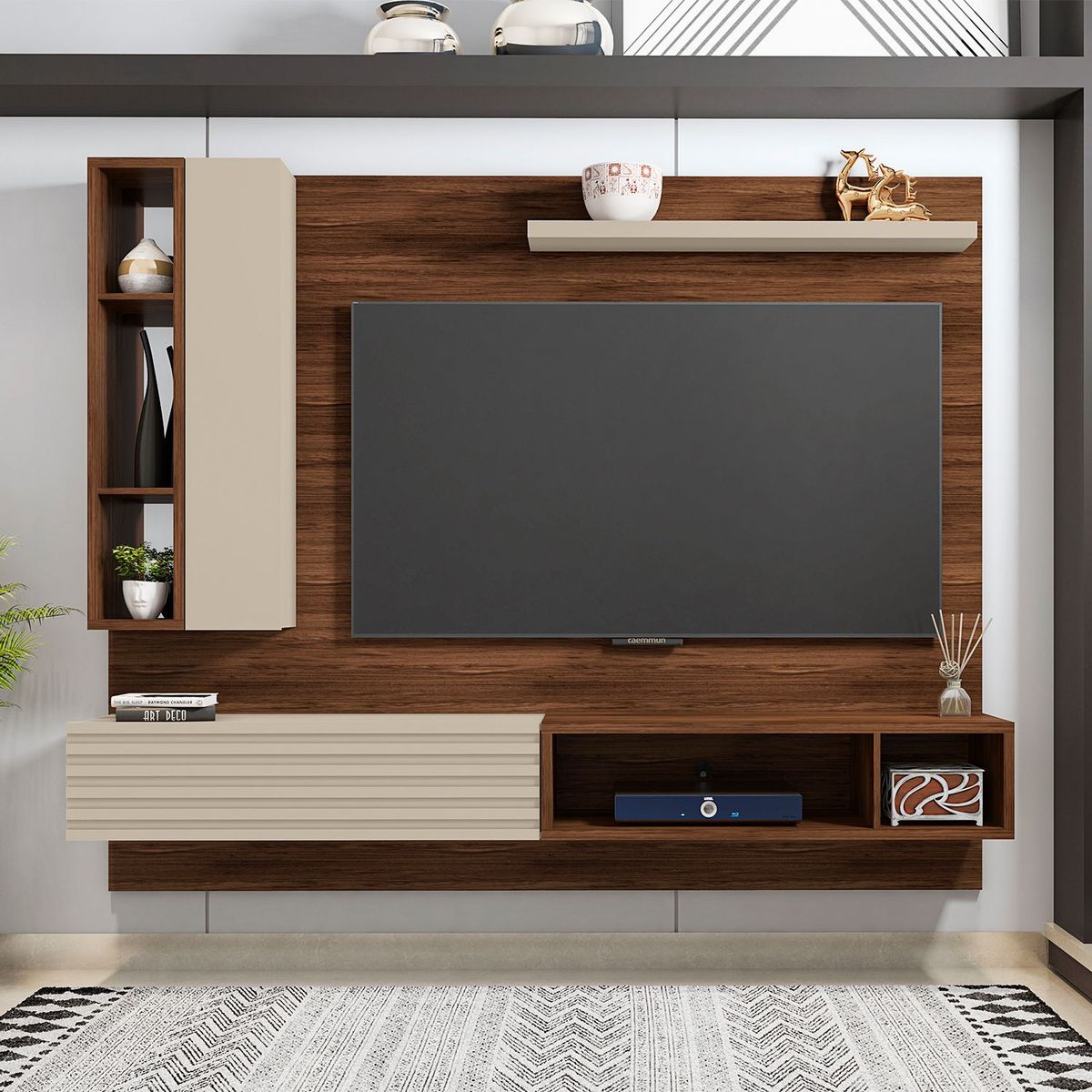 BASEMENT HOME - Panel de TV Action 75" 