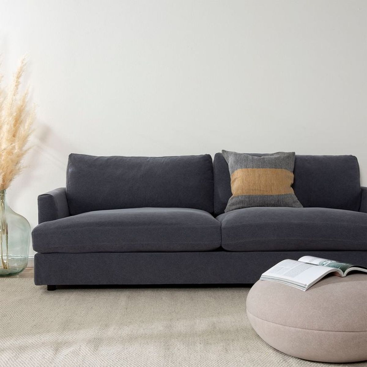 BASEMENT HOME - Sofá Santana 3 Cuerpos