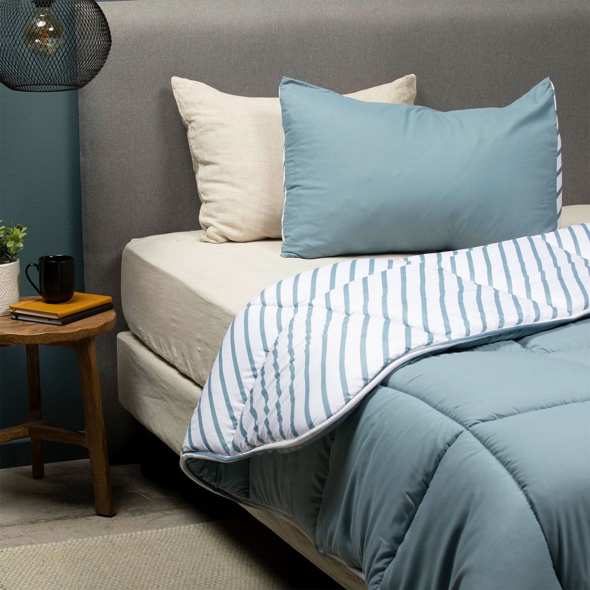 MICA - Edredón Solid Reversible Mica