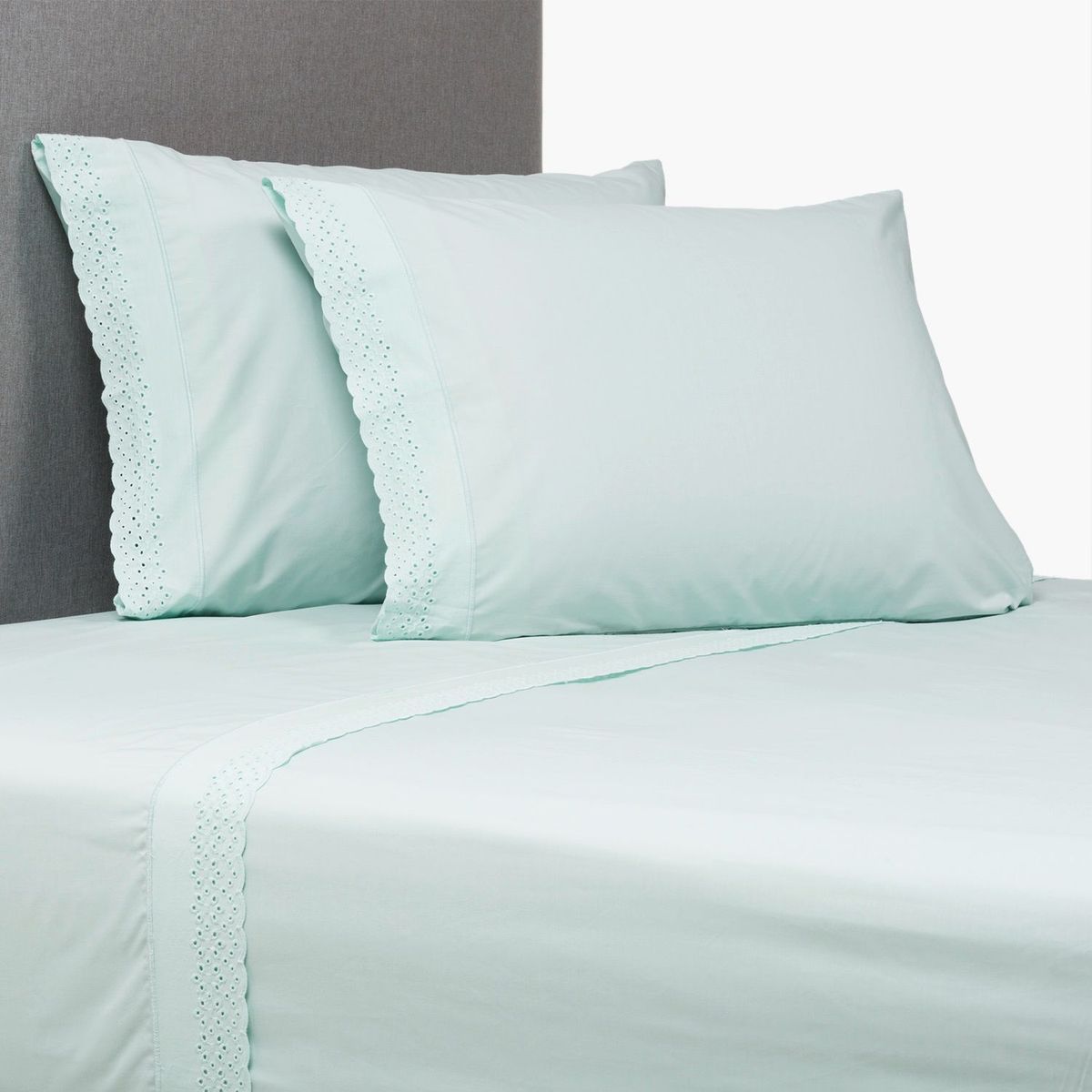 ROBERTA ALLEN - Juego de Sábanas Bordadas Broderie 180 Hilos