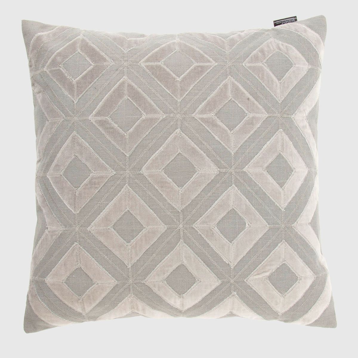 BASEMENT HOME - Funda de Cojín Silver 50x50 cm