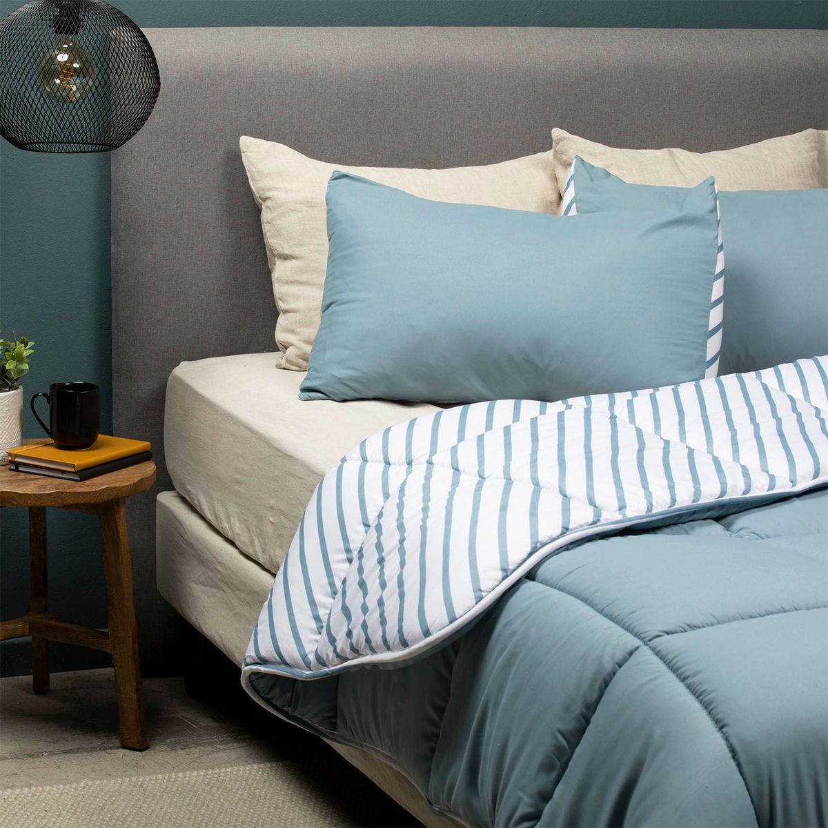 MICA - Edredón Solid Reversible Mica