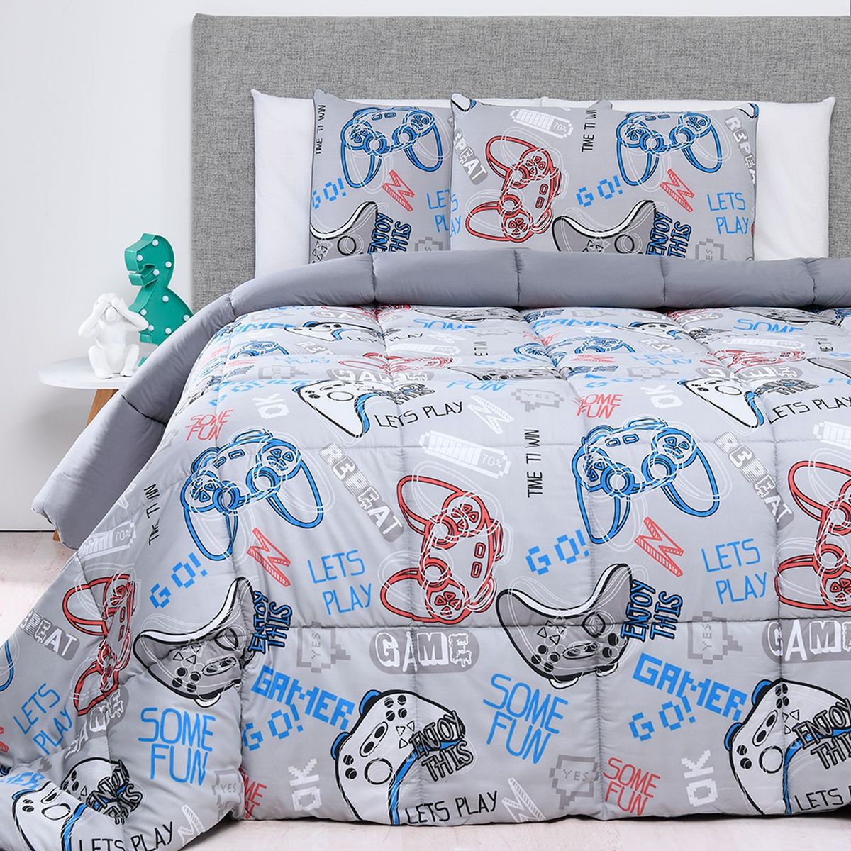 MICA KIDS - Edredon infantil Gamer