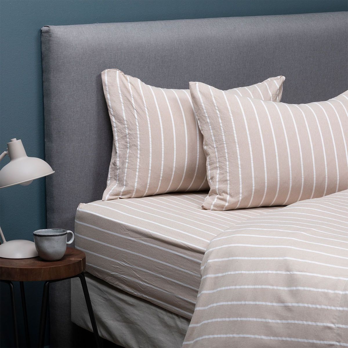 MICA - Juego de Sábanas Cati Taupe