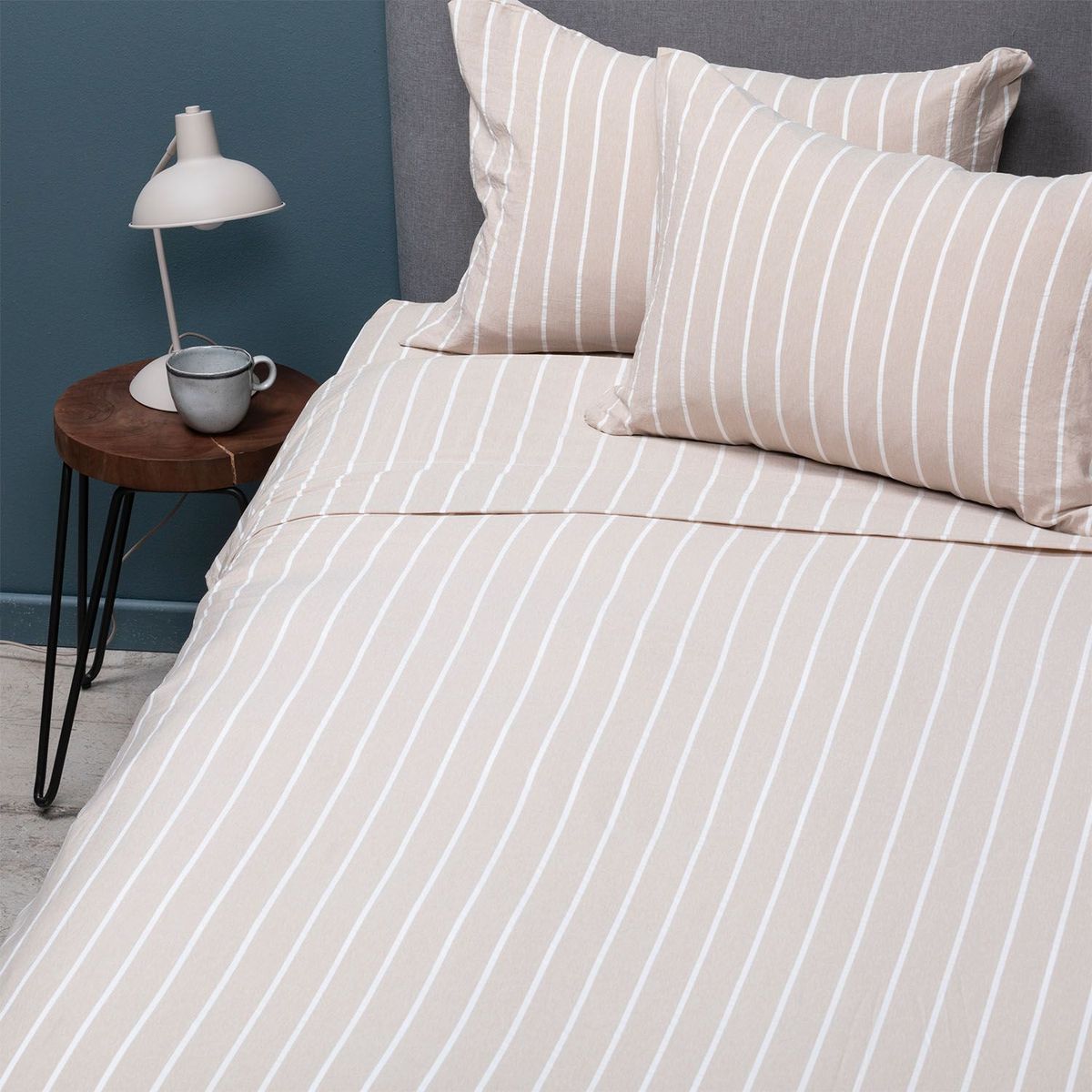 MICA - Juego de Sábanas Cati Taupe