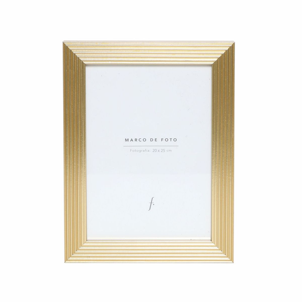 MICA - Marco de Foto Moda Dorado 20x25 cm