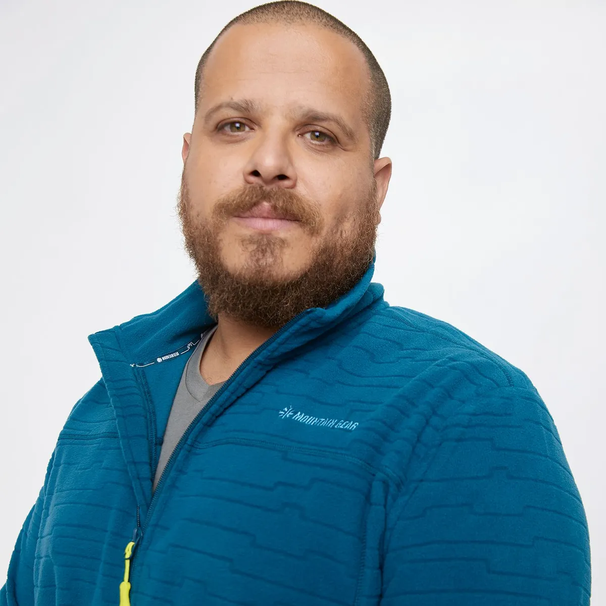 MOUNTAIN GEAR - Polar Deportivo Hombre Plus Size