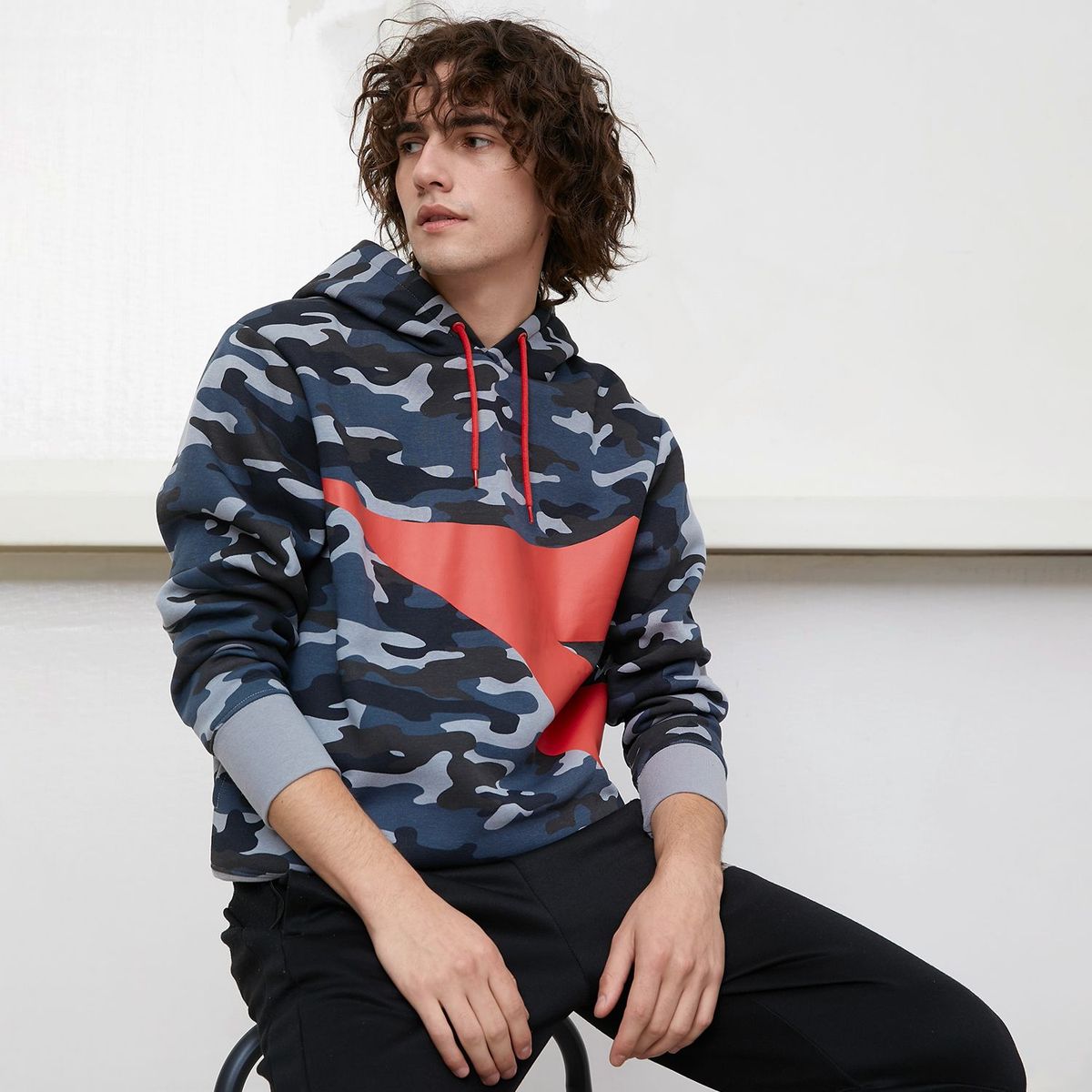 DIADORA - Poleron Deportivo Hombre