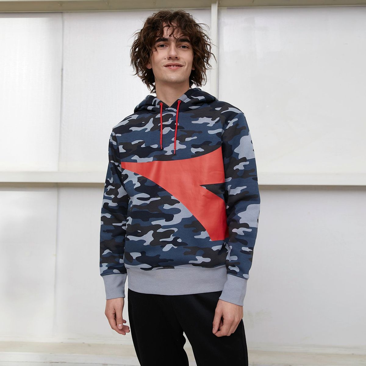 DIADORA - Poleron Deportivo Hombre