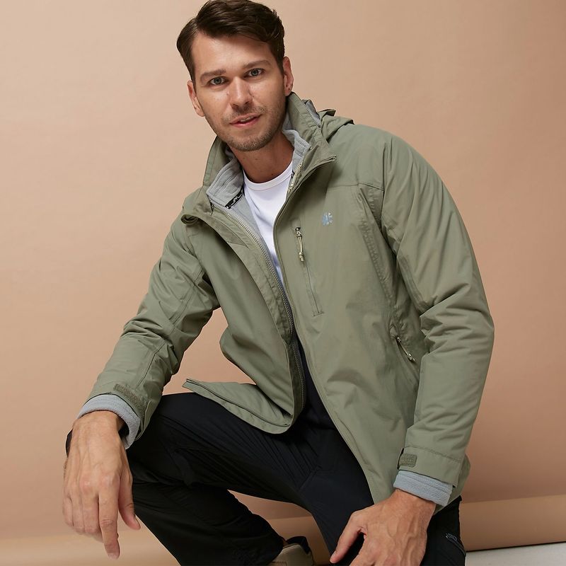 MOUNTAIN GEAR - Parka Outdoor 3 en 1 Hombre
