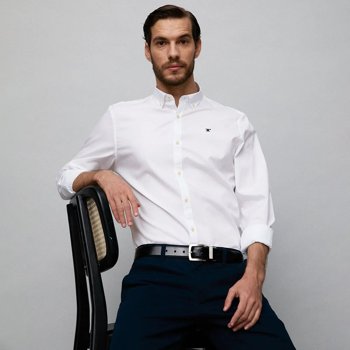 WOLF&HANK - Camisa 100% Algodón Hombre Wolf&hank 