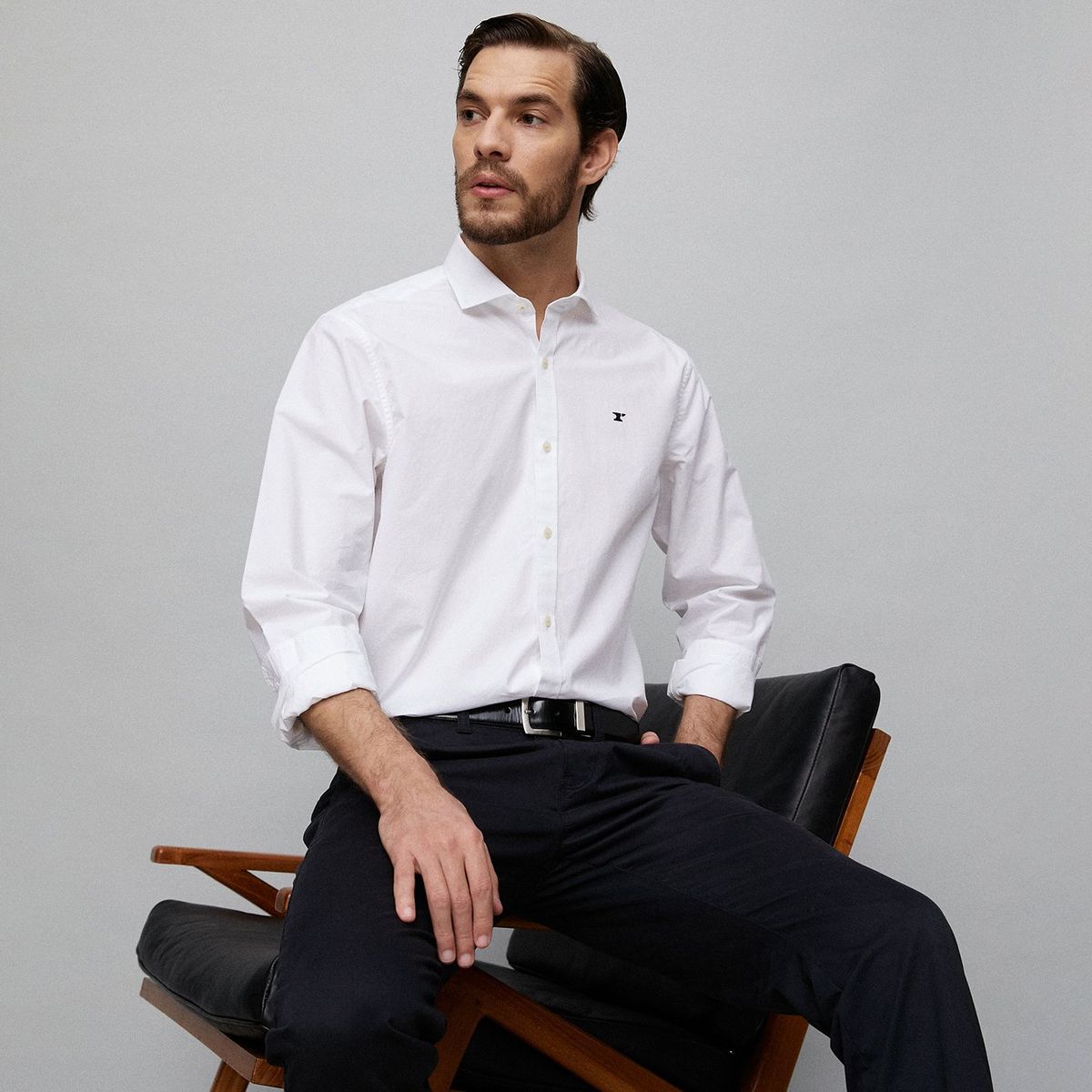 WOLF&HANK - Camisa 100% Algodón Hombre Wolf&hank 