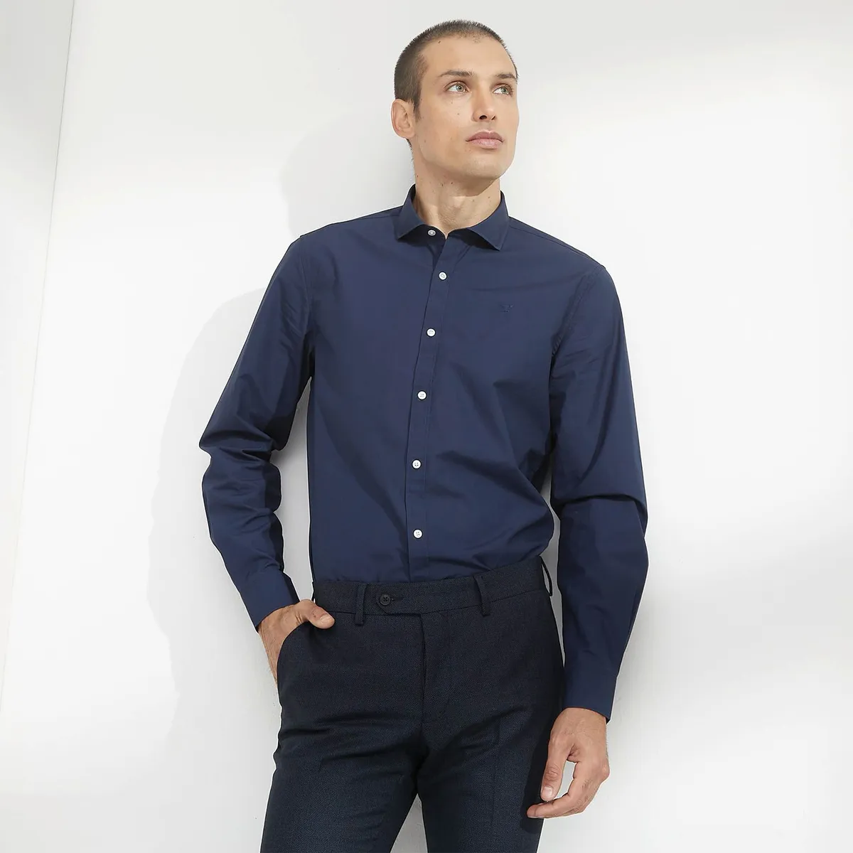 WOLF&HANK - Camisa 100% Algodón Hombre Wolf&hank