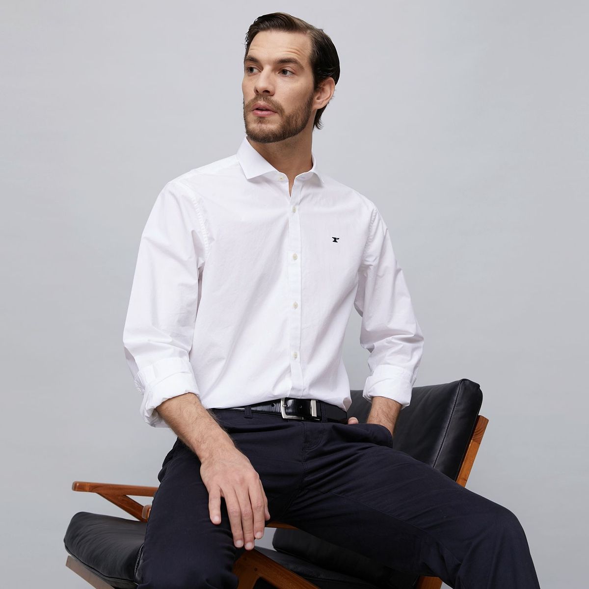 WOLF&HANK - Camisa 100% Algodón Hombre Wolf&hank 