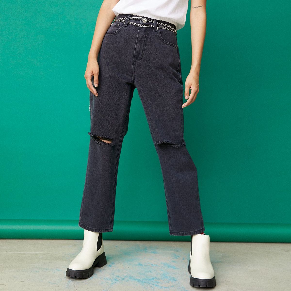 SYBILLA - Jean Straight Mujer Sybilla