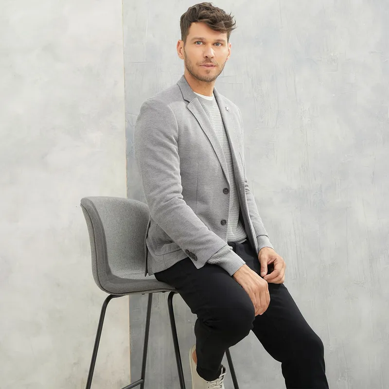 WOLF&HANK - Blazer Casual Hombre Wolf&Hank