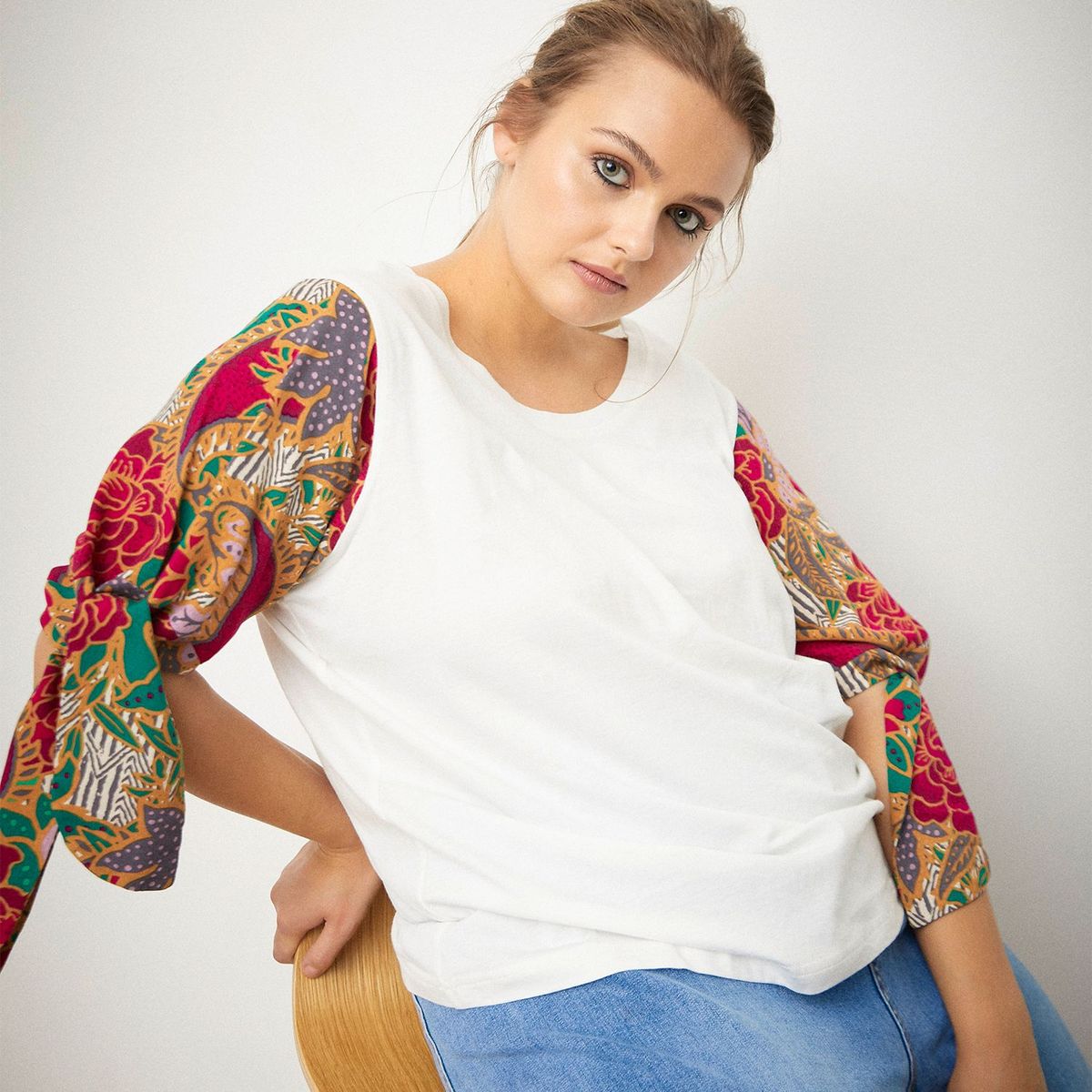 BASEMENT - Polo Manga Larga Mujer