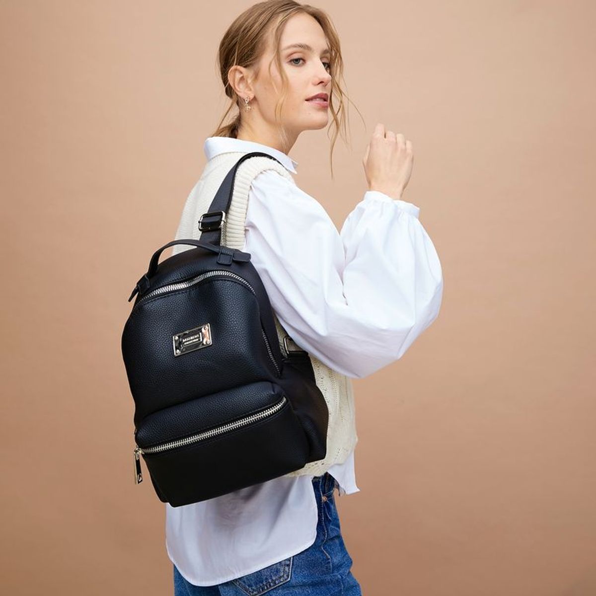 BASEMENT - Mochila Cierre Mujer Basement