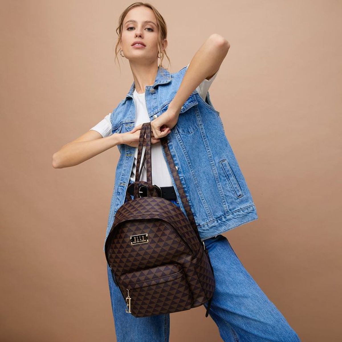 ELLE - Mochila Bolsillo E Mujer Elle