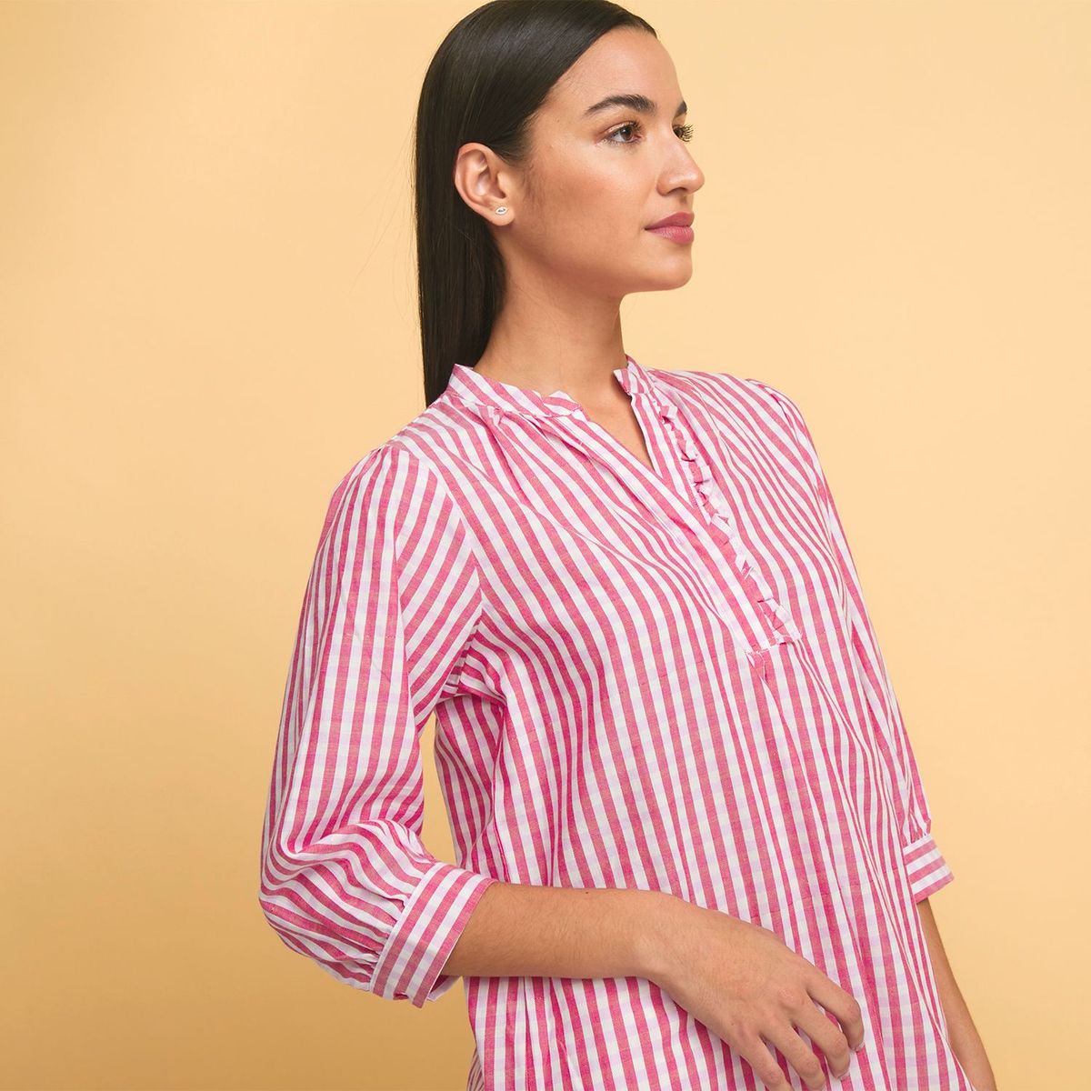 ELLE - Blusa Manga Corta Mujer