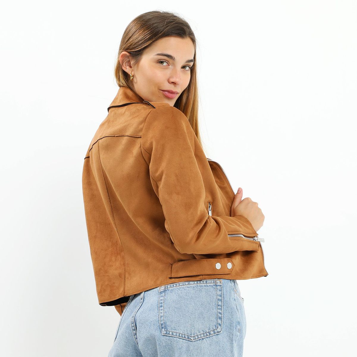 DENIMLAB - Casaca Biker Mujer Denimlab