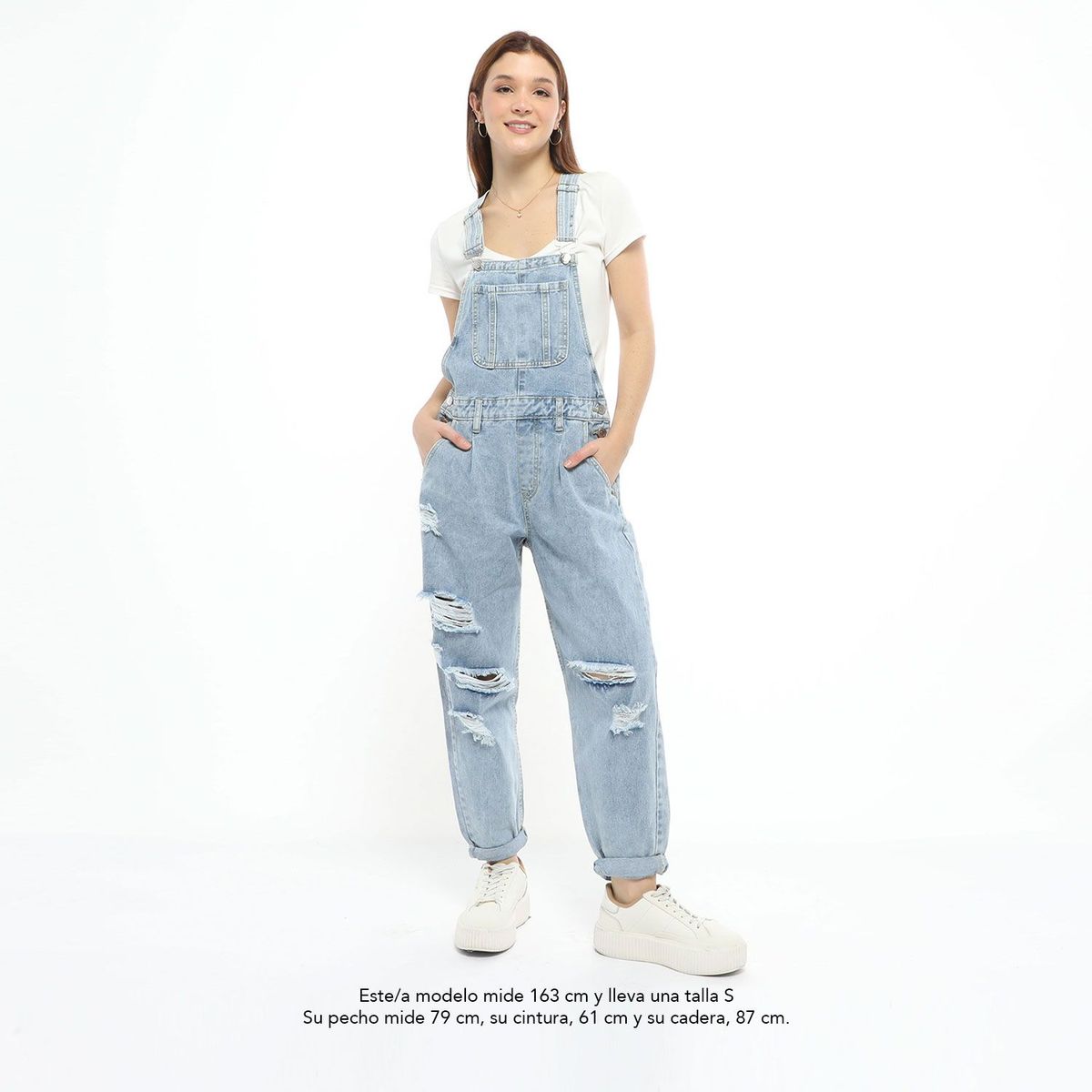 DAHLA - Overall Jean Mujer Dahla