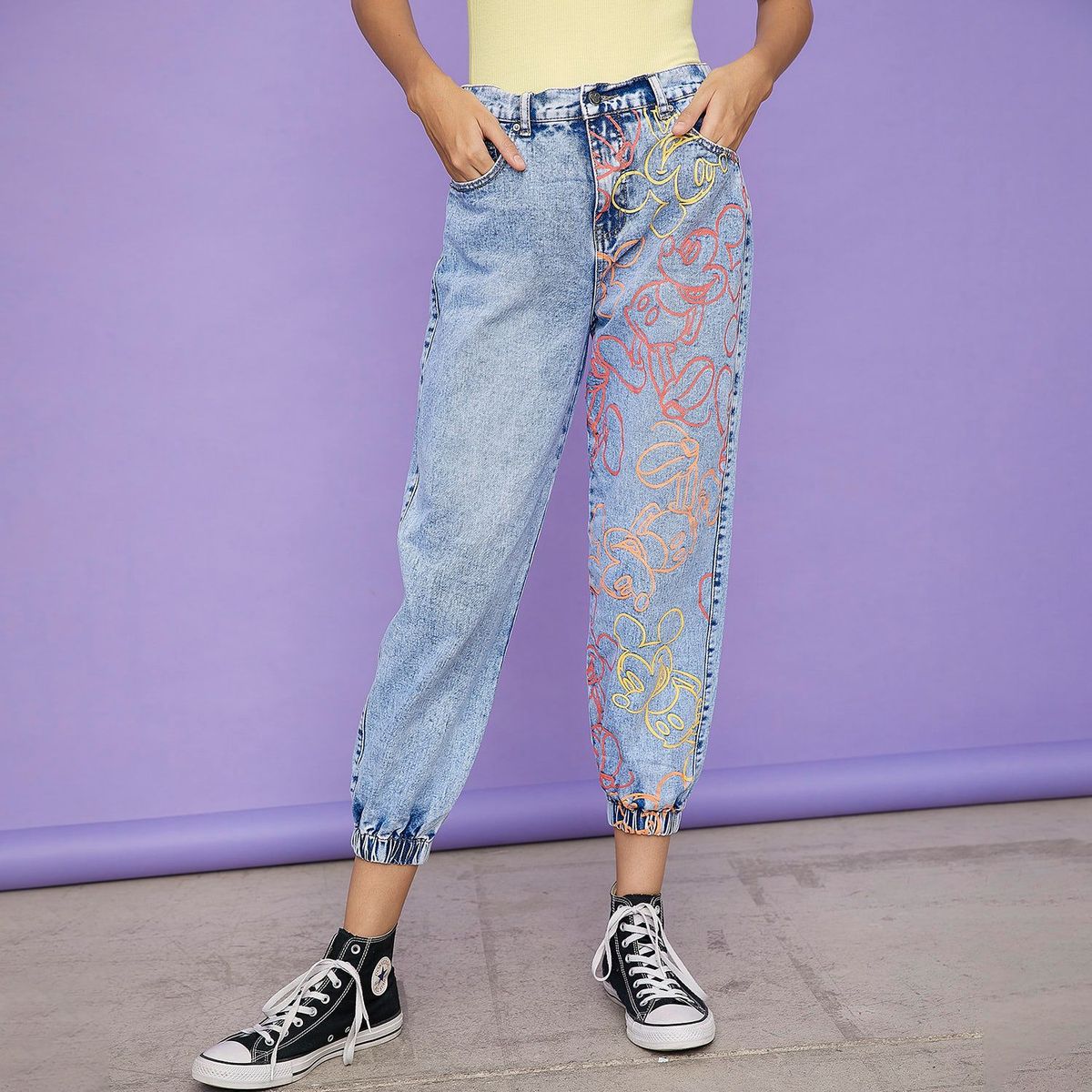 SYBILLA - Jean Baggy Mujer Sybilla