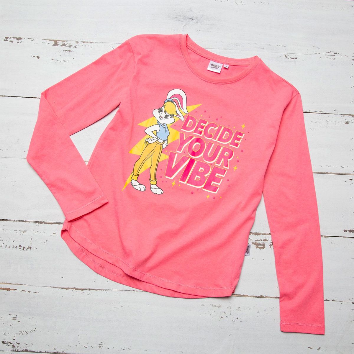 WARNER BROS - Polo Manga Larga Algodón Niña