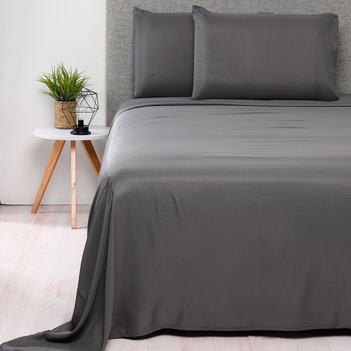AMBIENTA - Juego de Sábanas Lisas Microfibra Ambienta