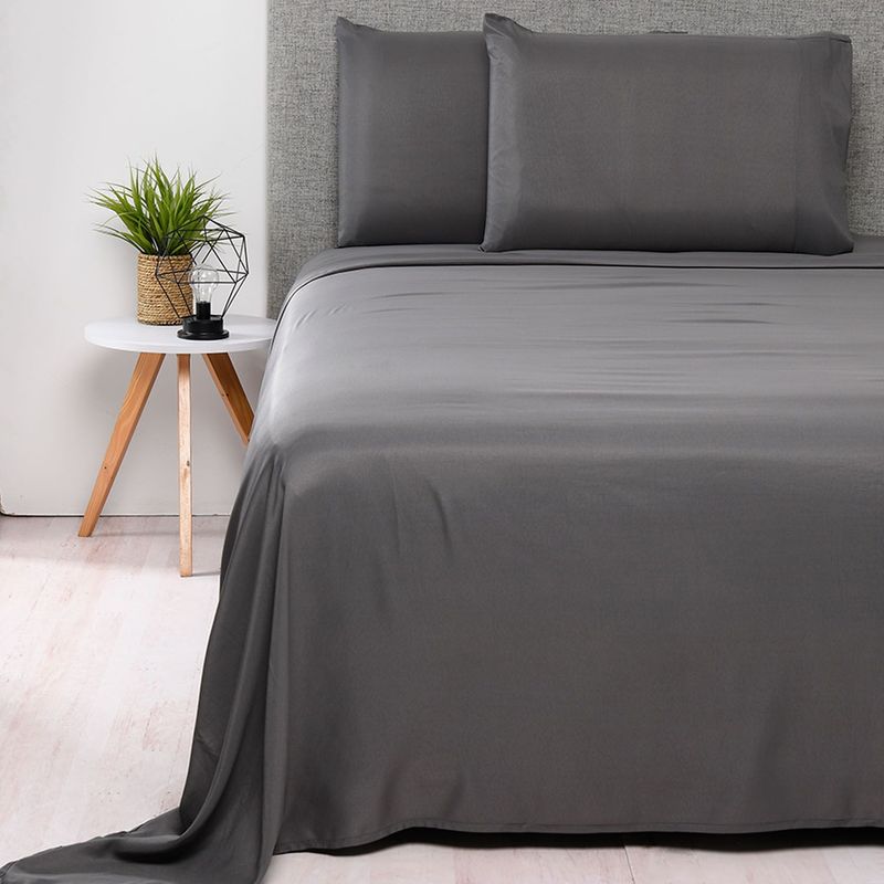 AMBIENTA - Juego de Sábanas Lisas Microfibra Ambienta
