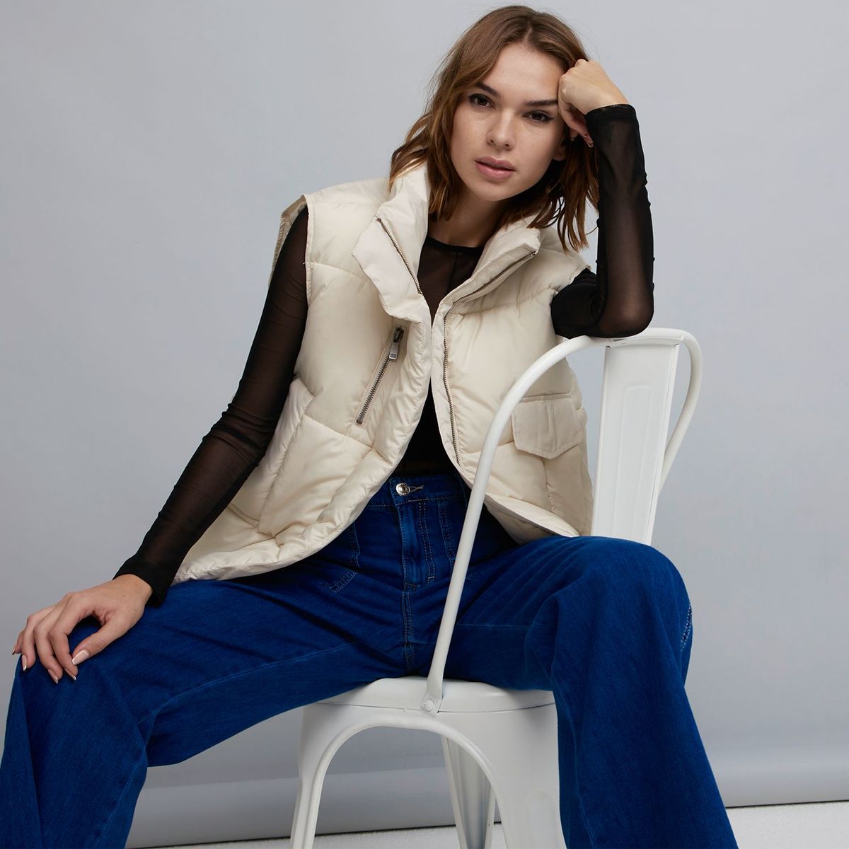 DENIMLAB - Chaleco Mujer Denimlab