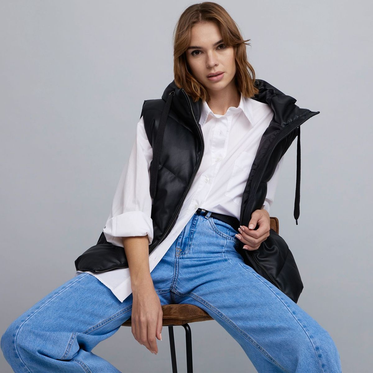 DENIMLAB - Chaleco Casual Mujer Denimlab