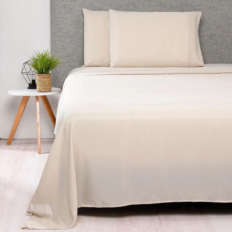 AMBIENTA - Juego de Sábanas Lisas Microfibra Ambienta