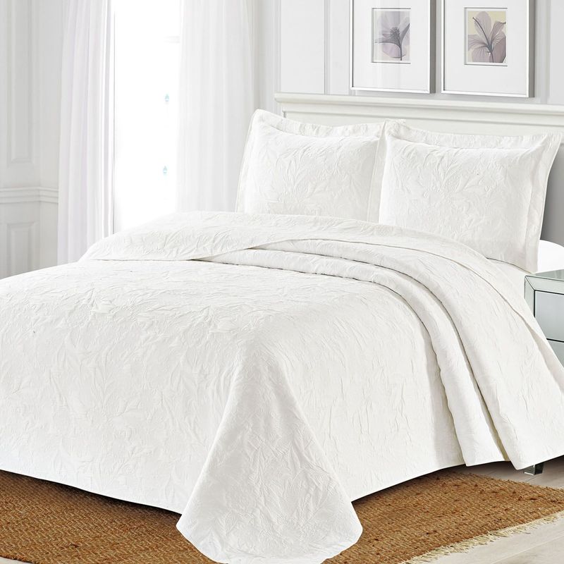 ROBERTA ALLEN - Cubrecama Jacquard Mercedes Roberta Allen