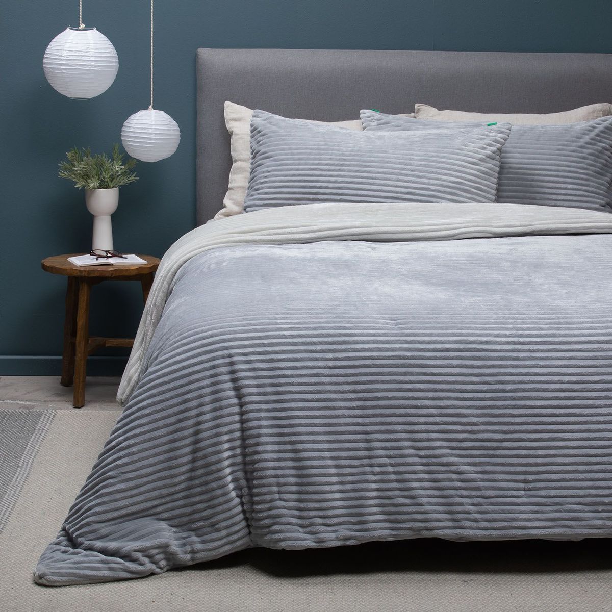 BENETTON - Edredón Macro Cord Benetton