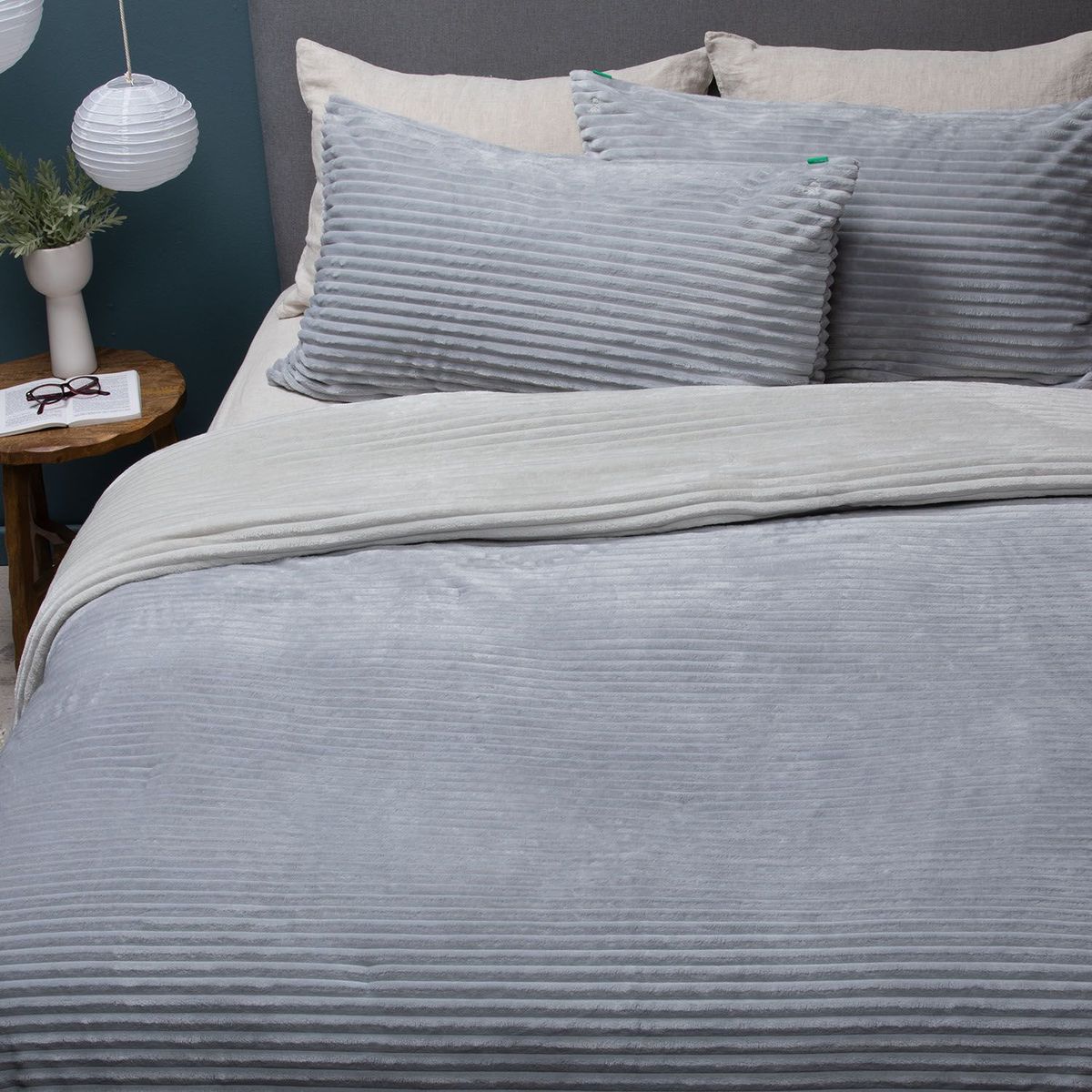 BENETTON - Edredón Macro Cord Benetton