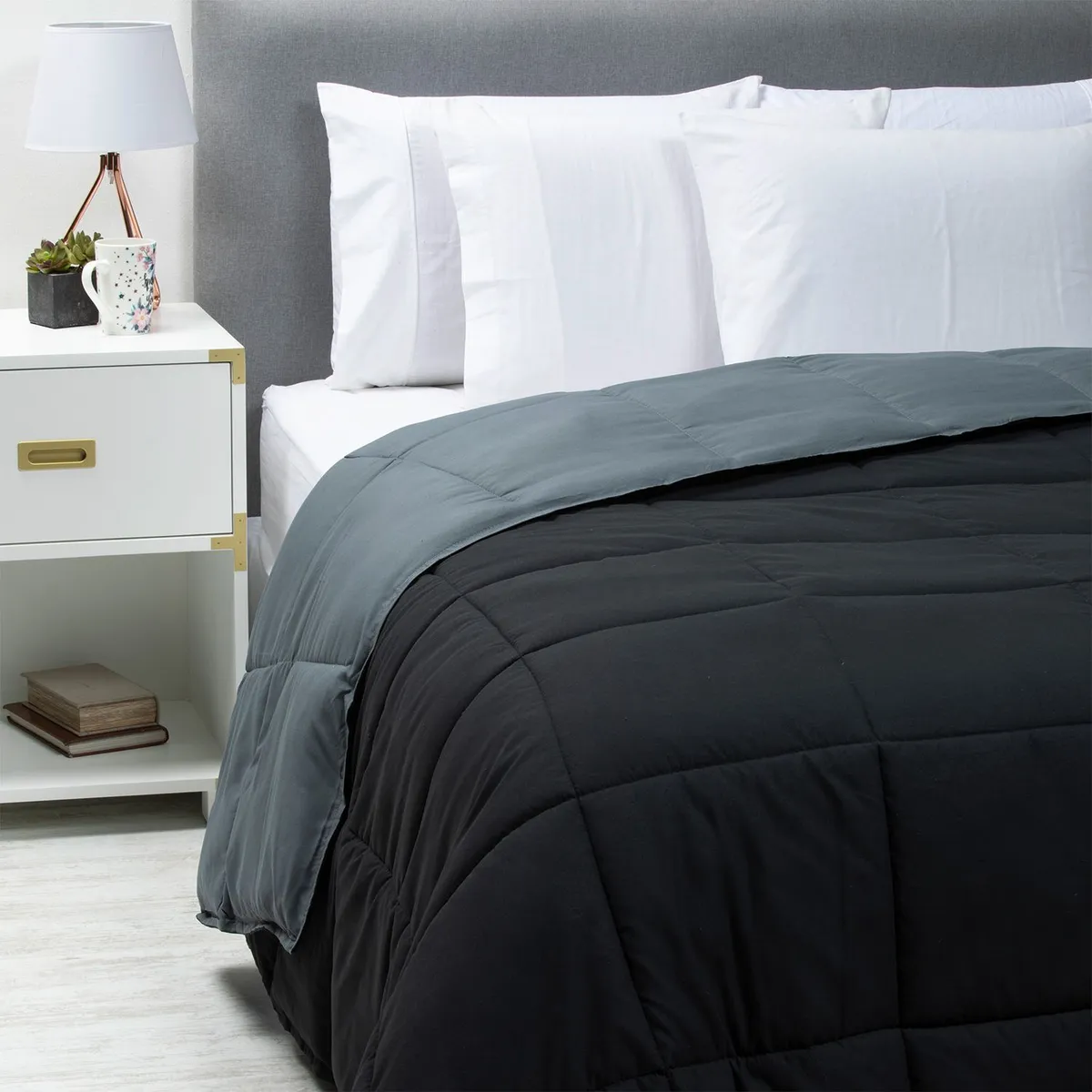 MICA - Edredón Liso Reversible Mica