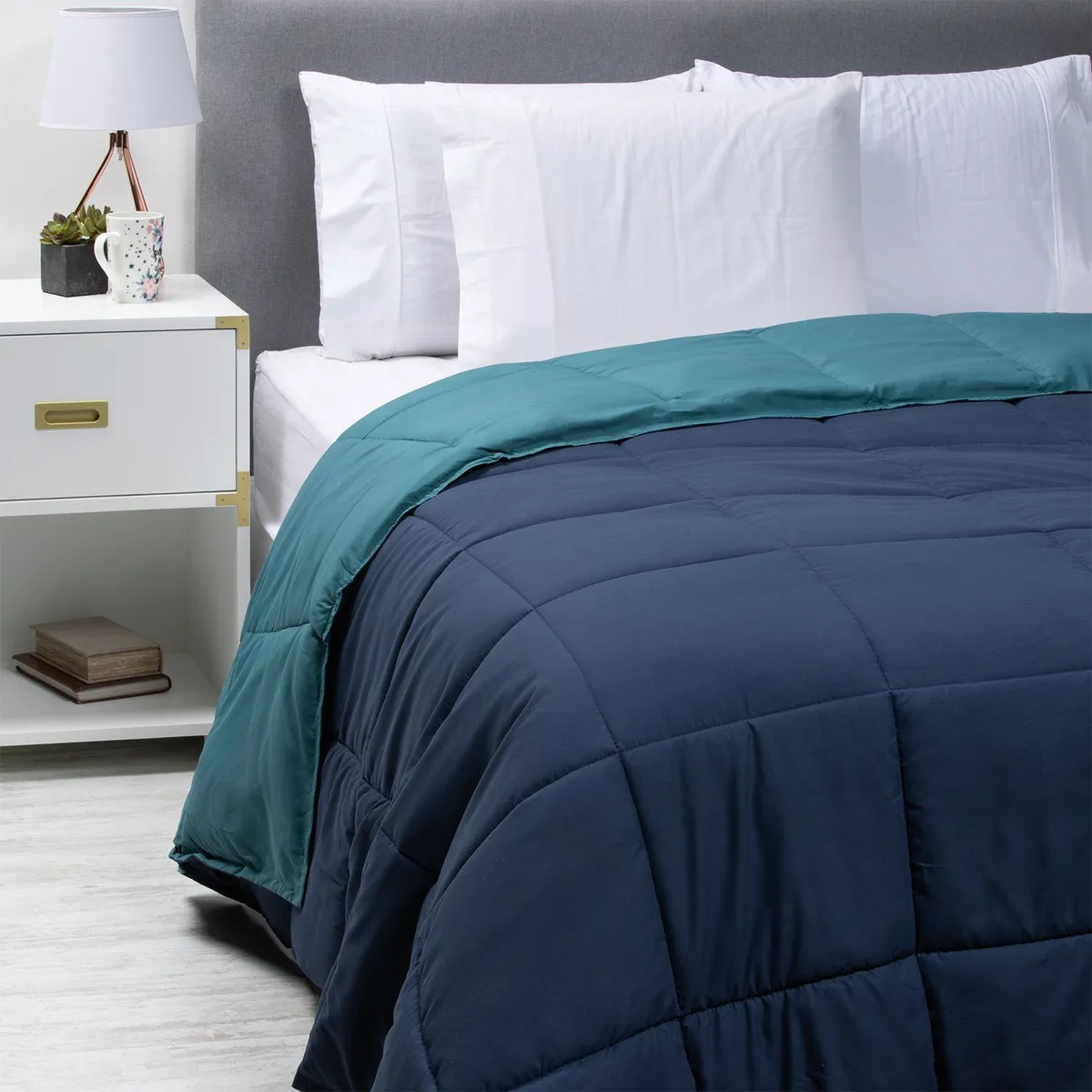 MICA - Edredón Liso Reversible Mica