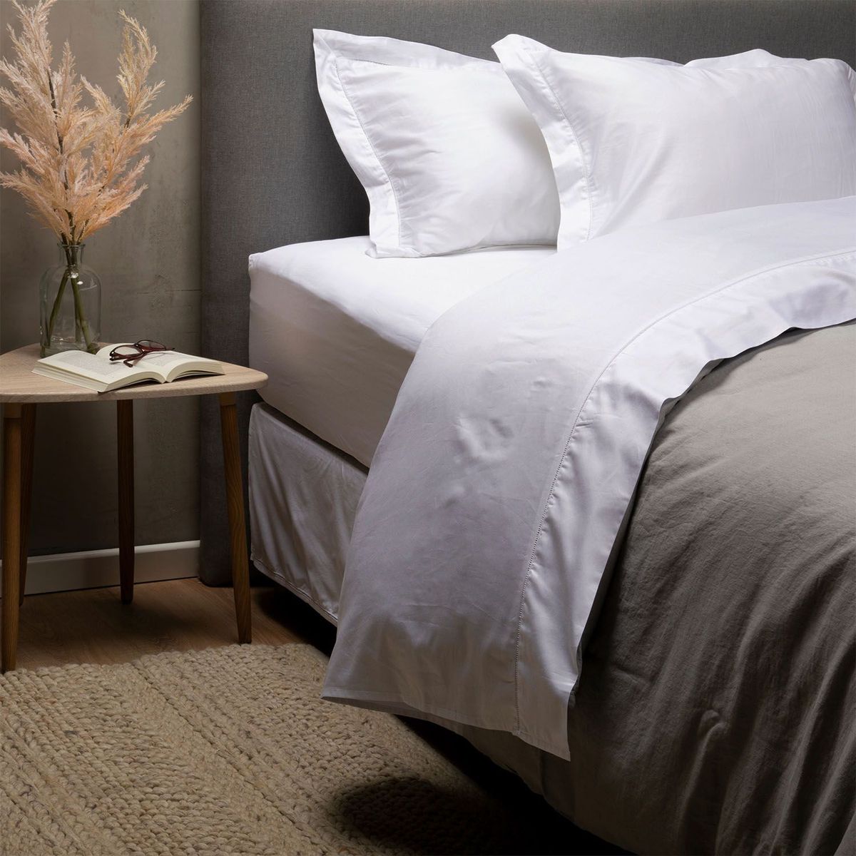 ROBERTA ALLEN - Juego de Sábanas Bordadas Celine 100% Algodón 300 Hilos