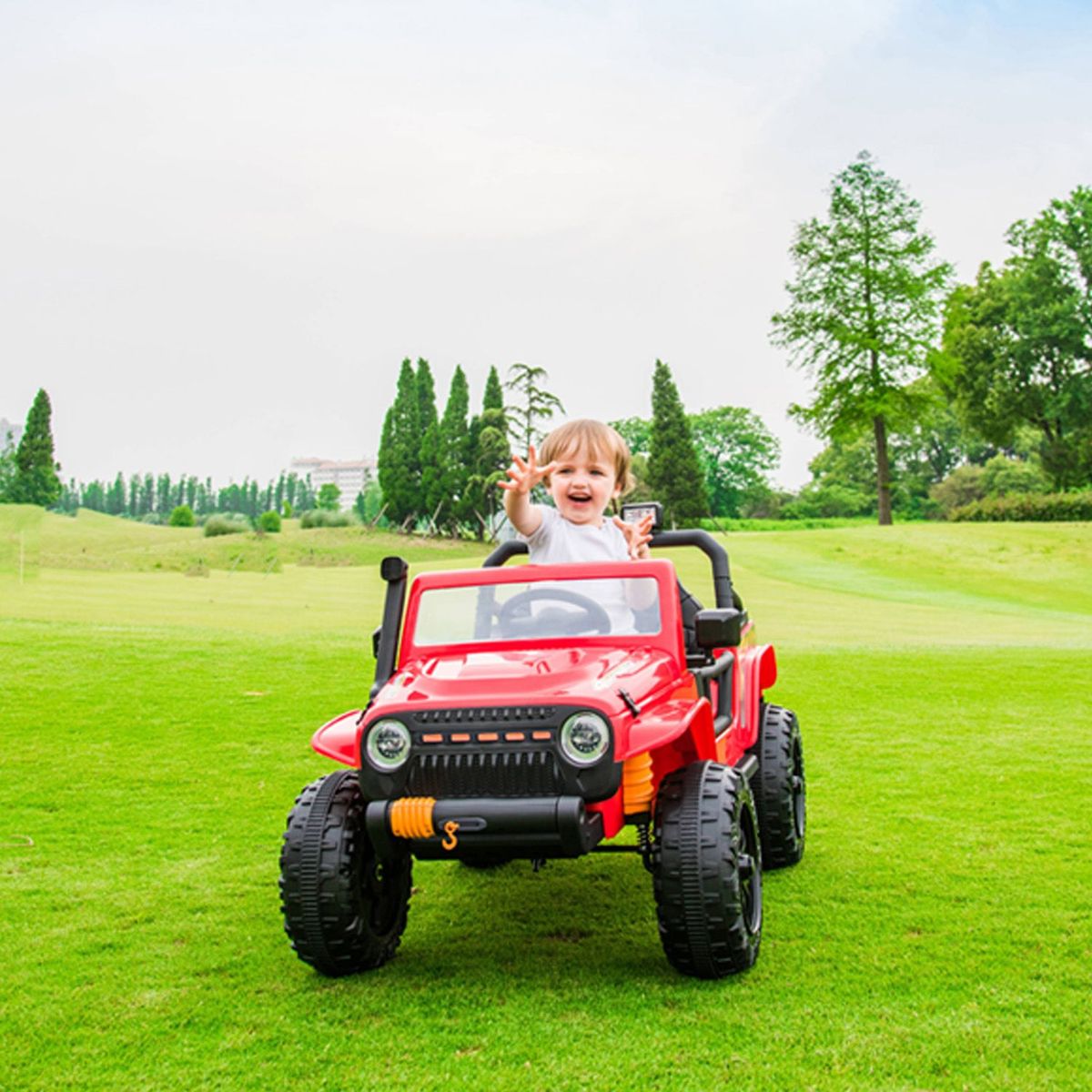 SCOOP - Auto a Batería para Niños Todo Terreno 12V Motor Scoop
