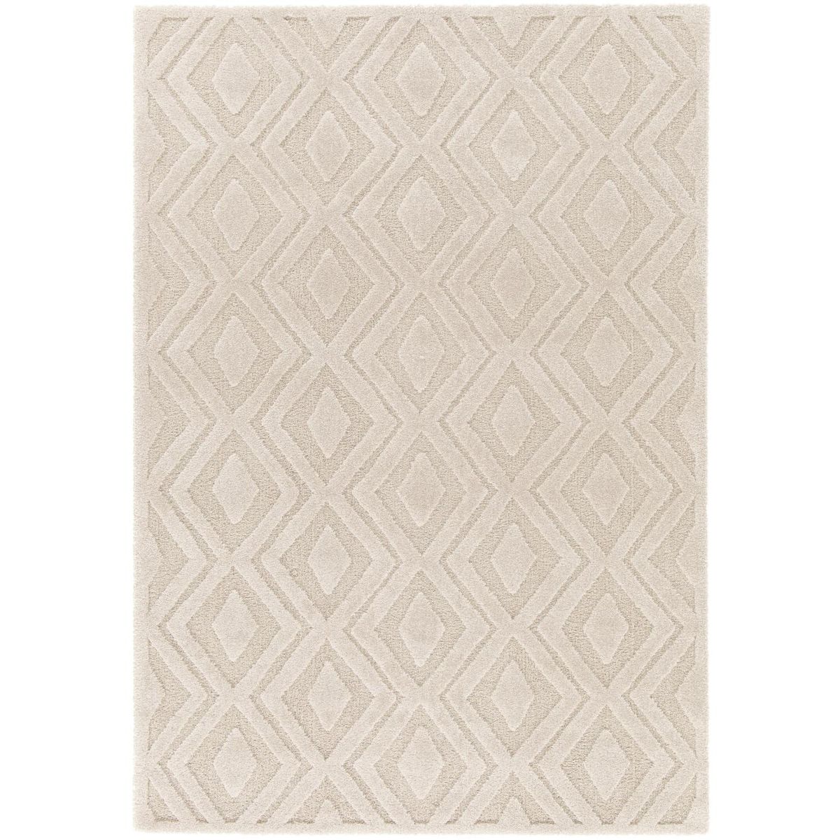 MICA - Alfombra Coccon Rombos Beige