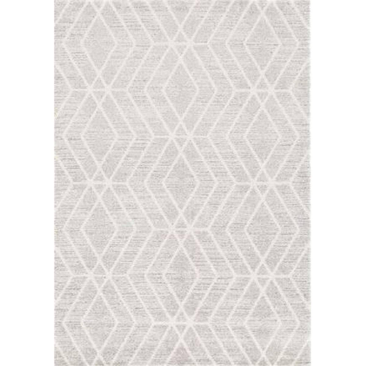 MICA - Alfombra Decorativa Siroc Rombos Gris